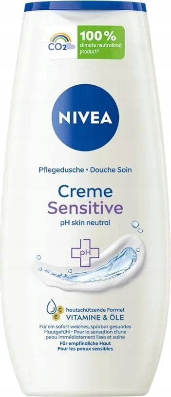 Żel Nivea Creme Sensitive 250 ml — 9