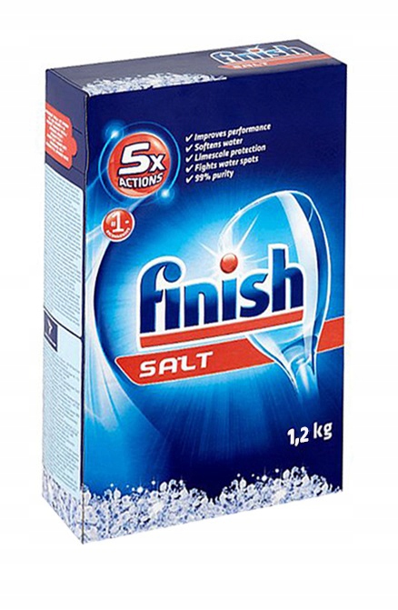 Sól do zmywarki gruboziarnista Finish 1,2 kg — 8