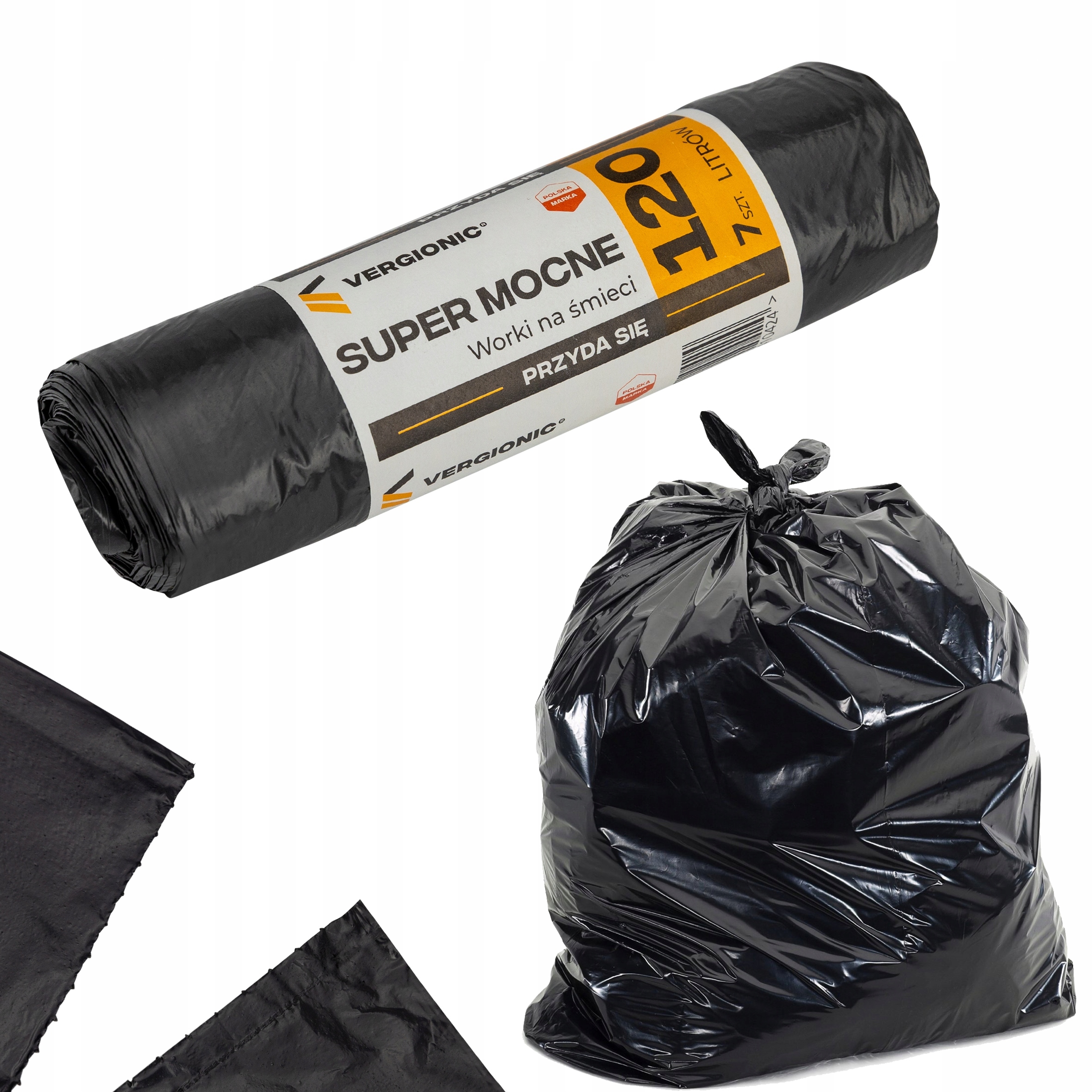 Worki na śmieci uniwersalne Worki na śmieci 120 l 7 szt. 120l 7 szt.