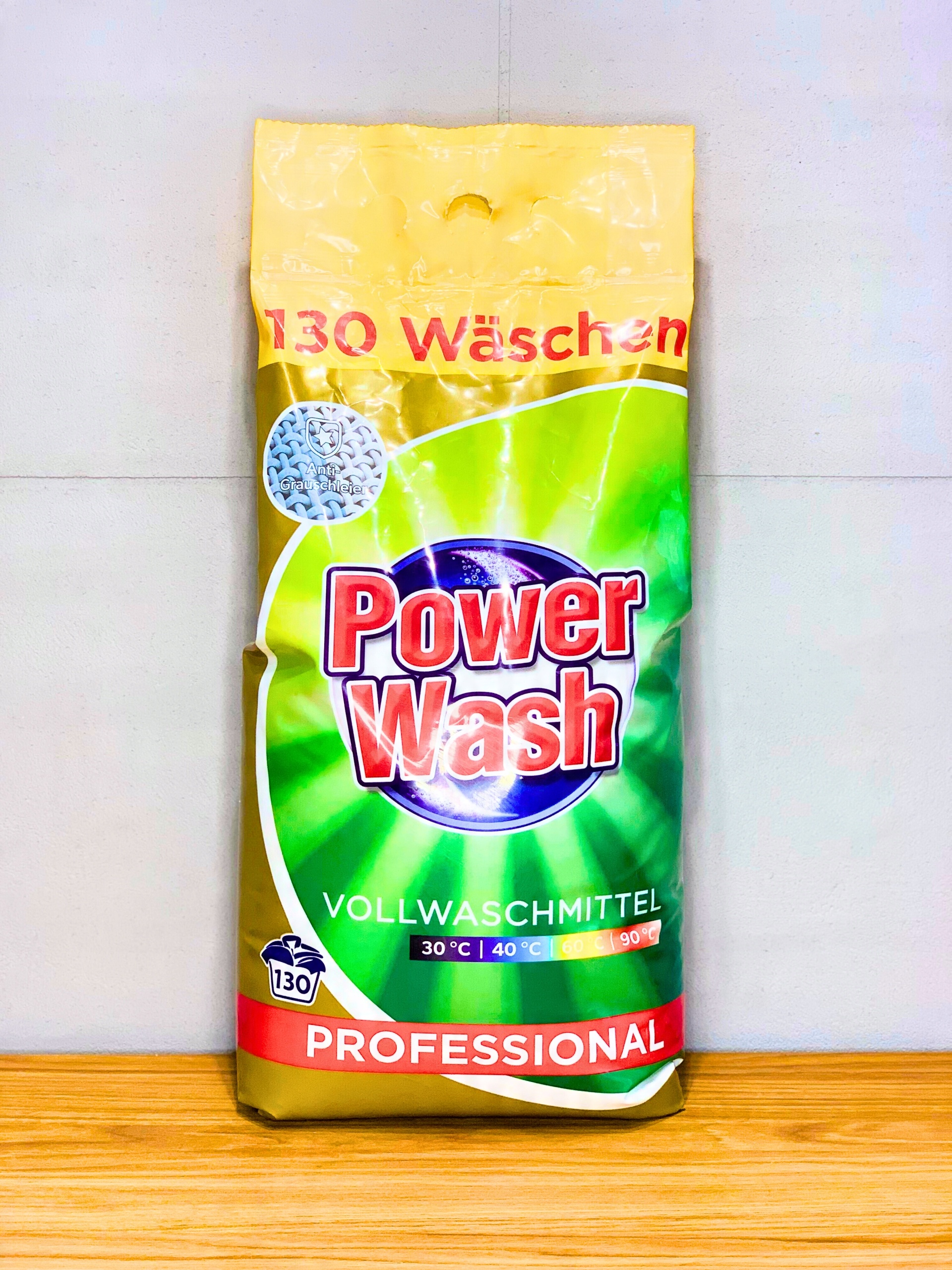 Power Wash Universal 130 prań 7,8kg niemiecki proszek do prania białego — 8