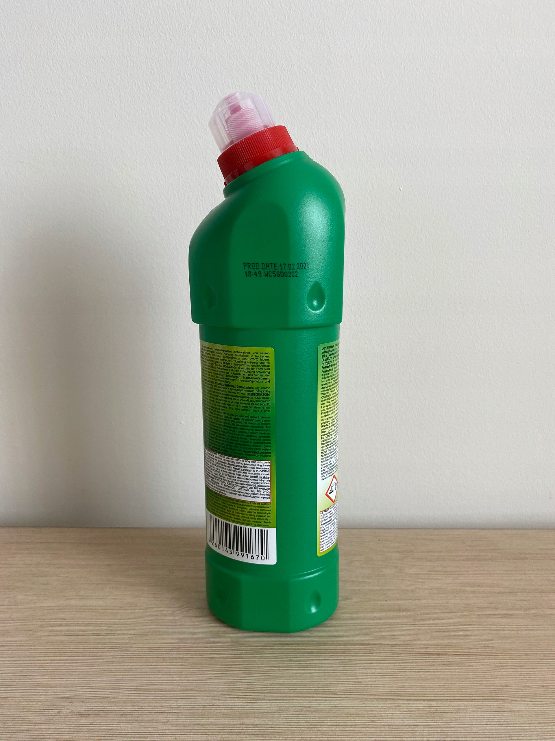 Power Wash żel czyszczenie WC 0,75l — 15