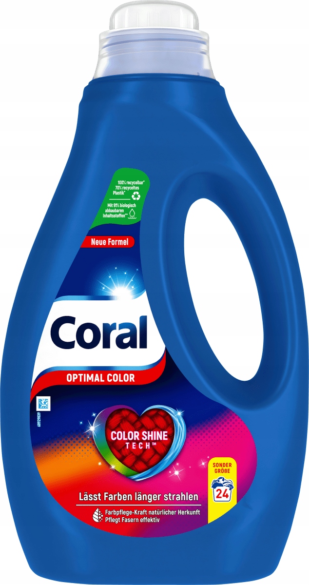 Płyn do prania kolorów Coral 1,2 l