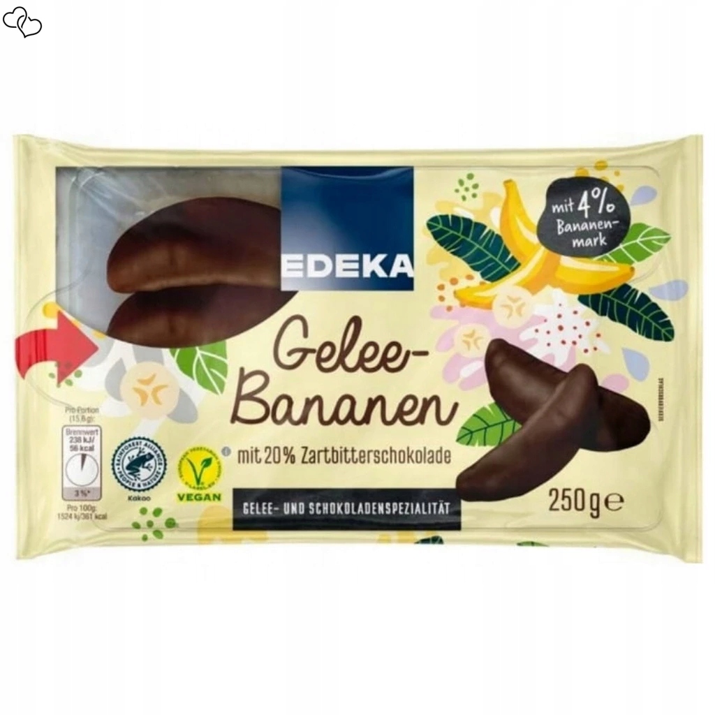 Galaretki Gelee-Bananen Edeka 250 g — 7