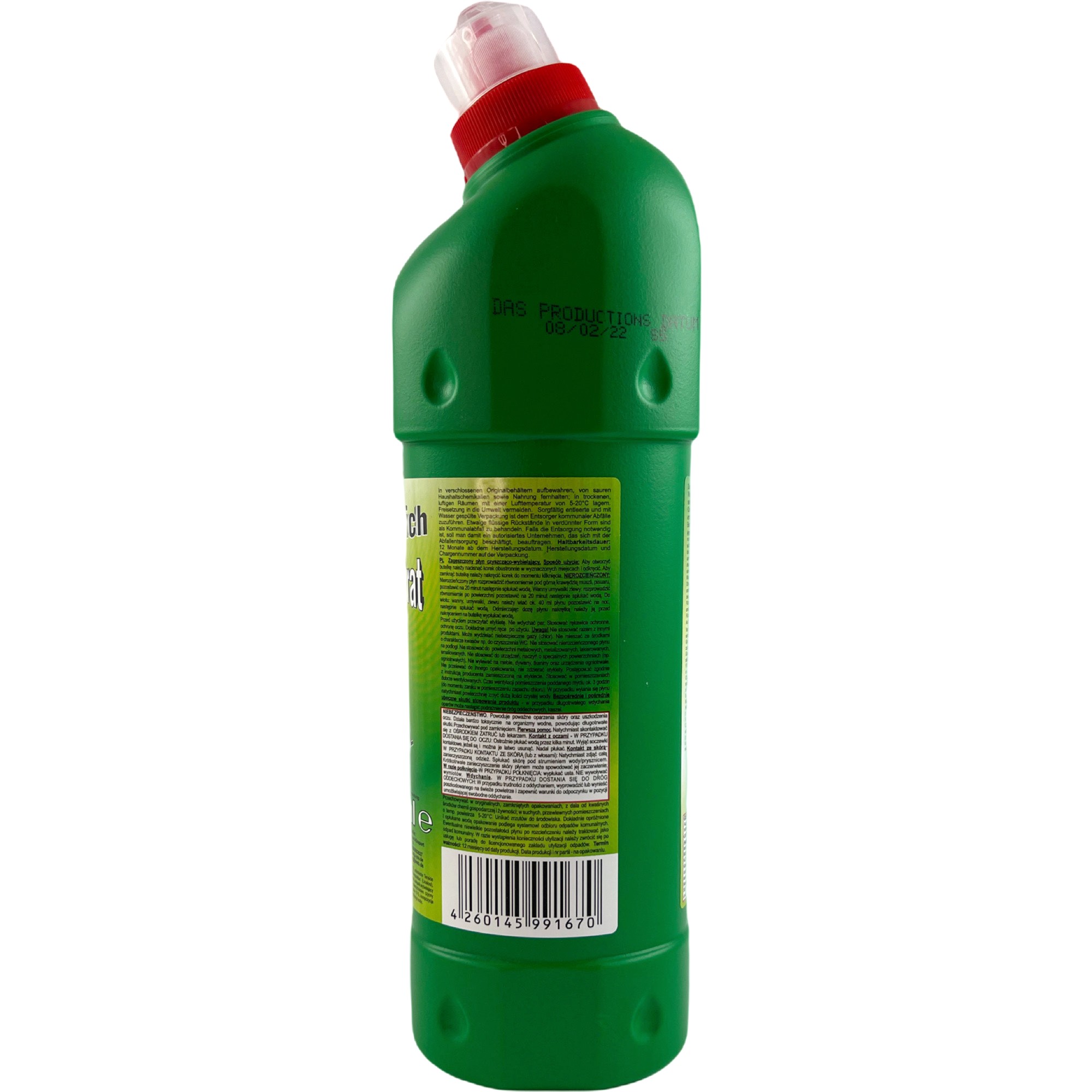 Power Wash żel czyszczenie WC 0,75l — 4