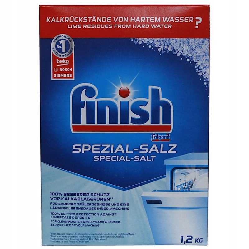 Sól do zmywarki gruboziarnista Finish 1,2 kg — 10