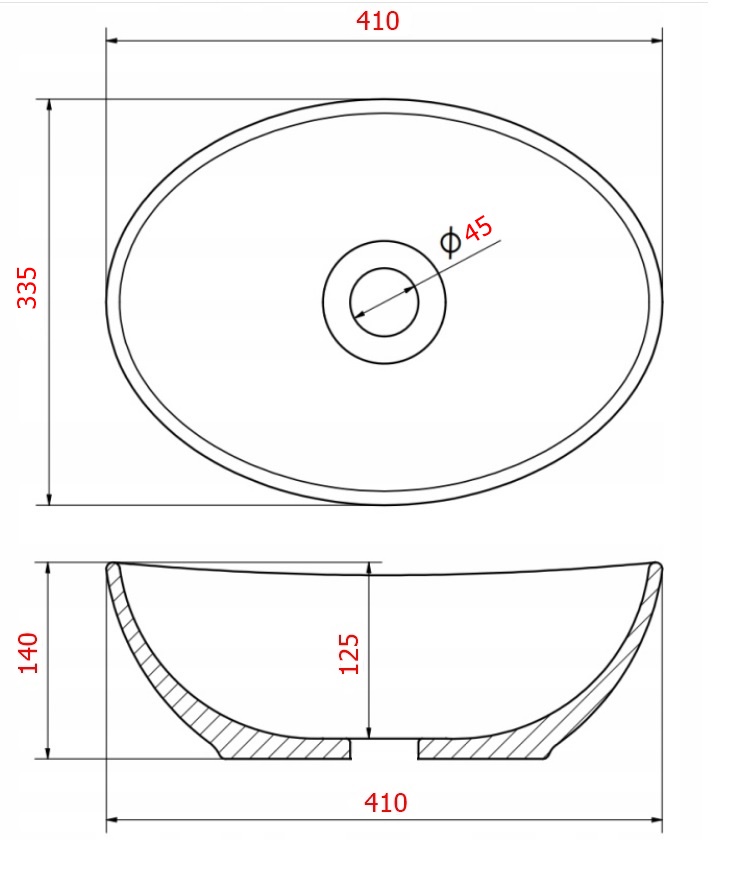 ZESTAW MEBLI ŁAZIENKOWYCH LUNA 80 + SŁUPEK (W1) + EC