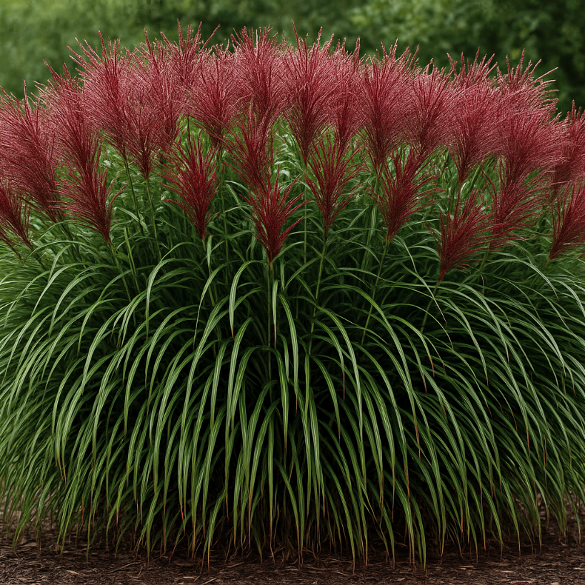 Miskant chiński 'Roter Pfeil' Czerwone Kłosy (Miscanthus sinnesis) 3.0L