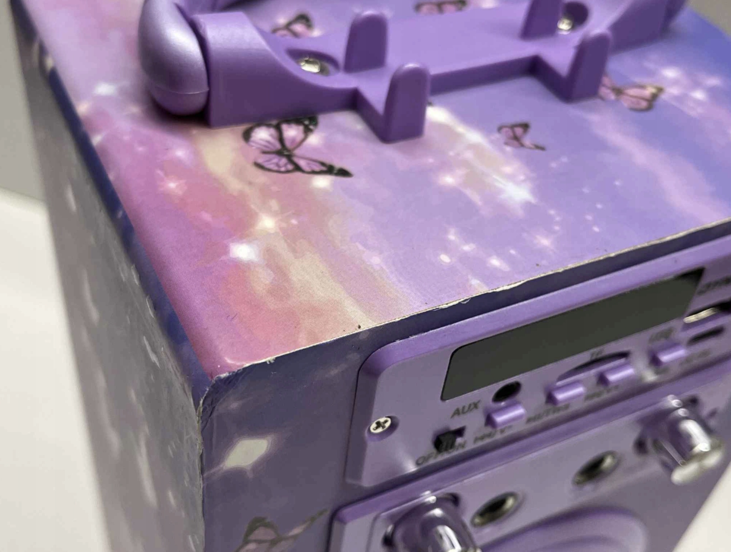 Głośnik przenośny Dynasonic Bluetooth FM AUX USB + Mikrofon