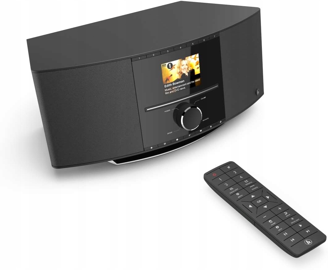 Radio sieciowe DAB+, FM, internetowe Hama DIR3510SCBTX Odtwarzacz CD Czarny