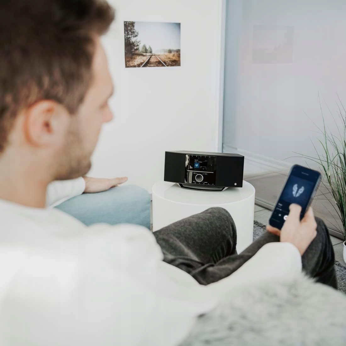 Radio sieciowe DAB+, FM, internetowe Hama DIR3510SCBTX Odtwarzacz CD Czarny