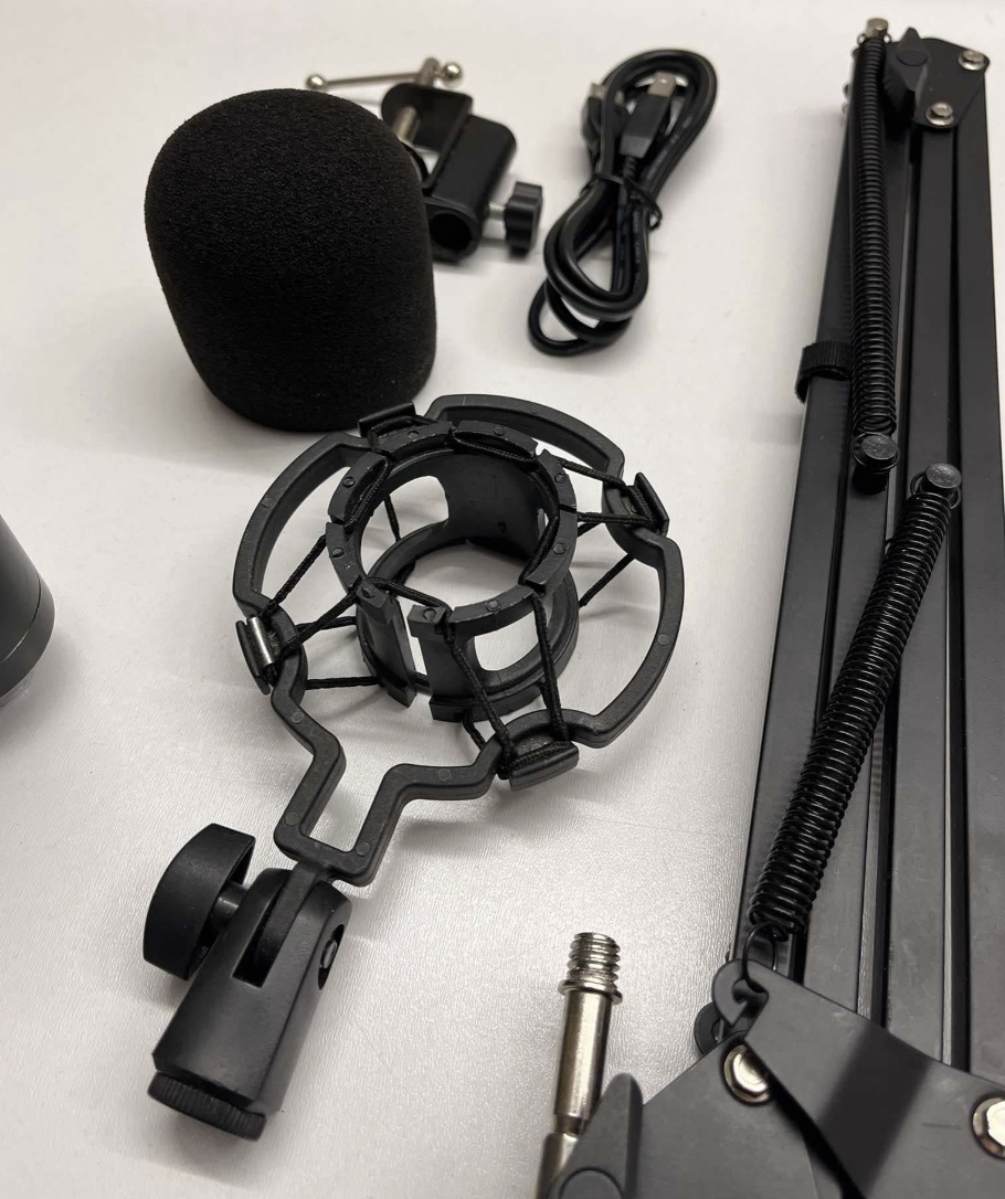 Mars Gaming MMICPRO, Mikrofon USB do Komputera ze Statywem IDEALNY PREZENT