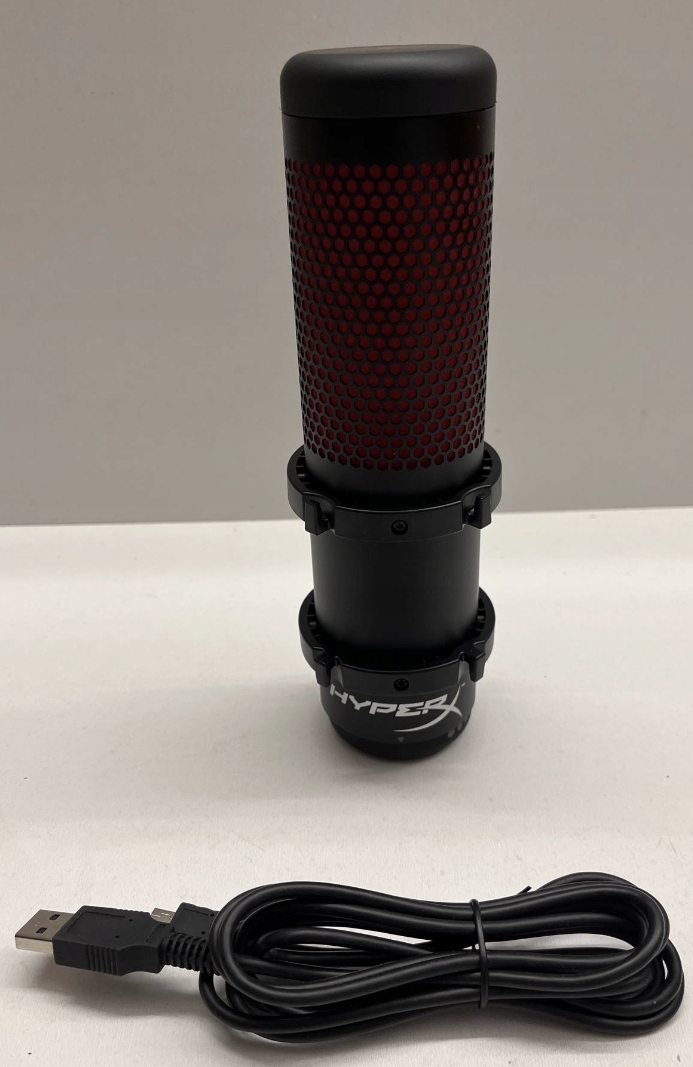 Mikrofon HyperX Quadcast USB / 3,5mm LED Streaming Gaming