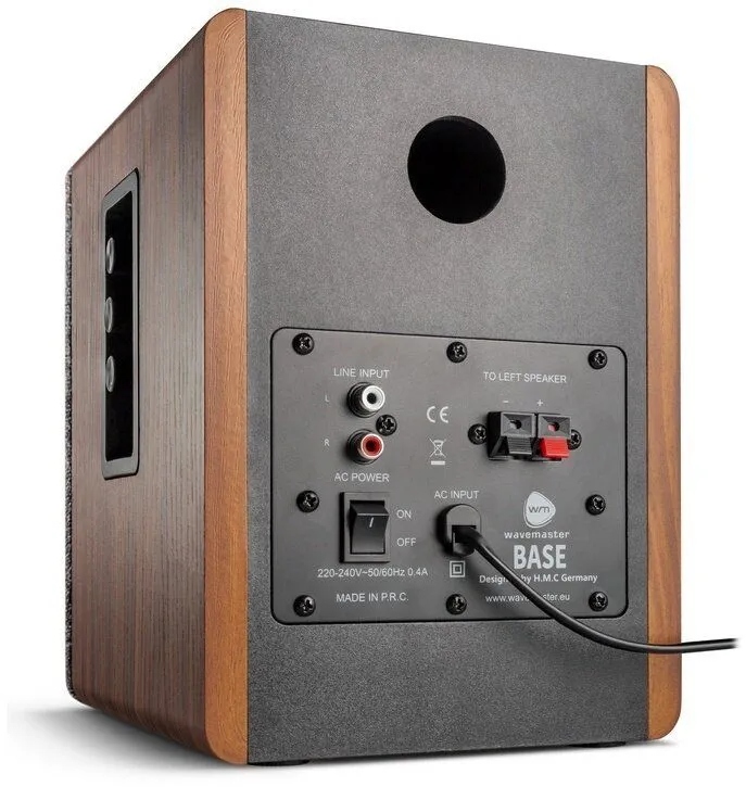 Zestaw głośników bezprzewodowych 2.0 Wavemaster Base 30 W Bluetooth Brązowe