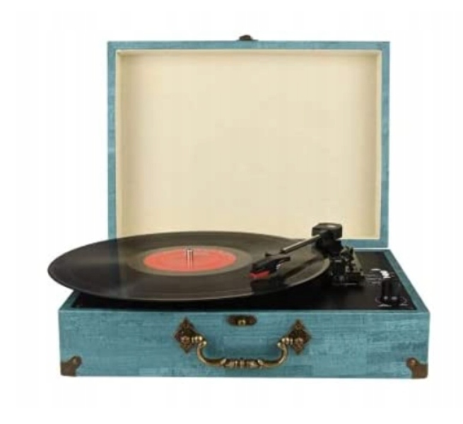 Gramofon walizkowy MERSOCO M433 odtwarzacz BLUTOOTH USB SD