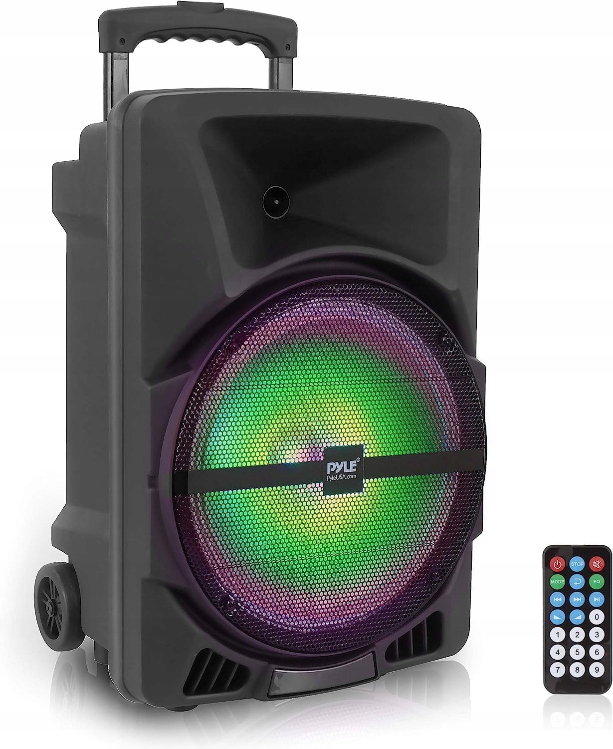 GŁOŚNIK BEZPRZEWODOWY BLUETOOTH SUPER BASS PYLE 800W Partybox PPHP1544B HIT