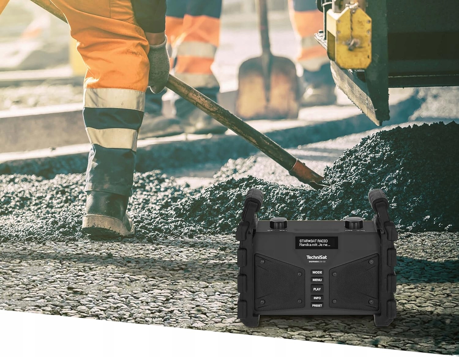 Radio sieciowo-bateryjne DAB+, FM TechniSat Digitradio 230 OD DAB+