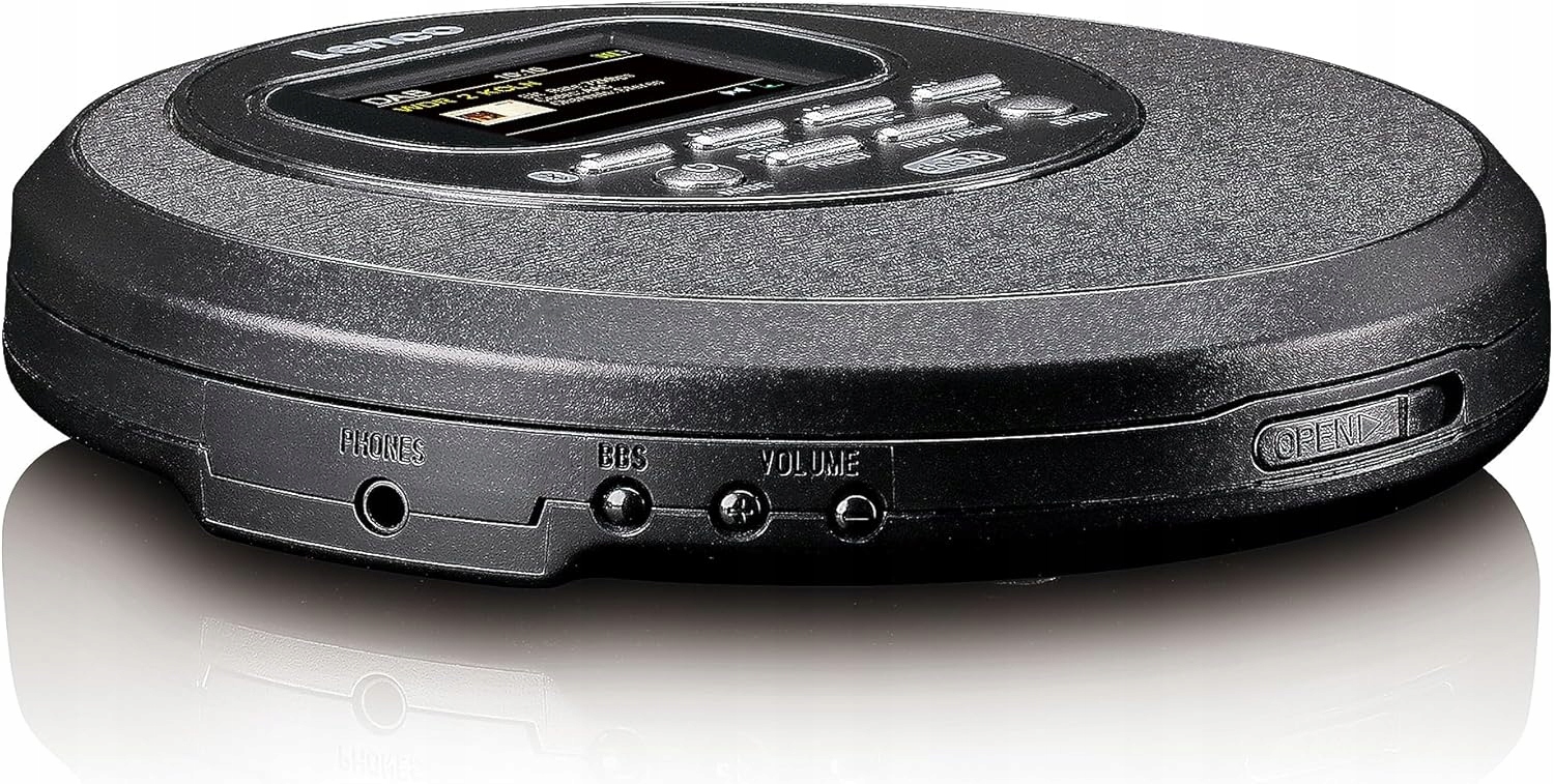 Discman Lenco CD-500 CD MP3 ESP RDS DAB+ RADIO LCD KOLOROWY WYŚWIETLACZ