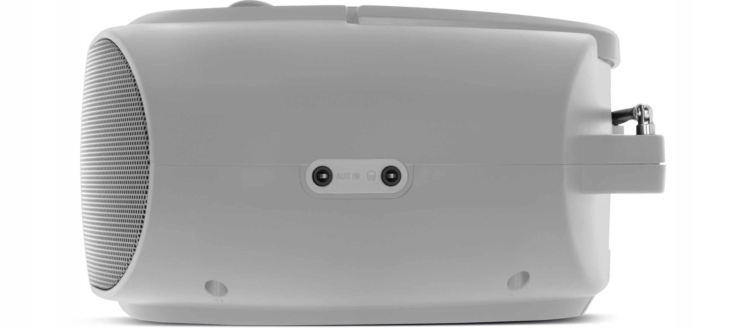 Radio sieciowe DAB+, FM TechniSat Digitradio 1990 Boombox Srebrny