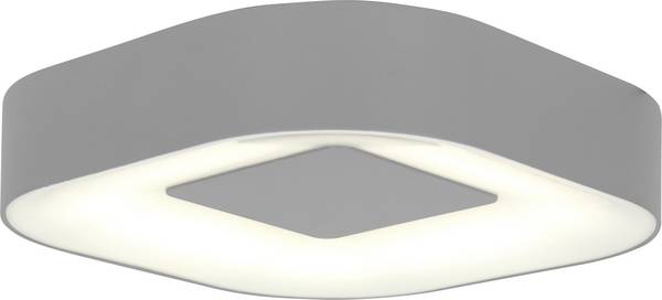 Lampa naścienna LED Zewnętrzna, srebrny, Lutec