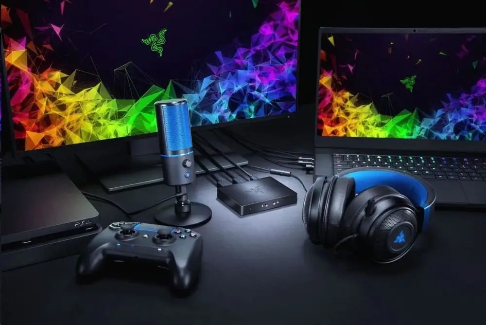 Nowy Mikrofon pojemnościowy USB Razer Seiren X PS4 PS5