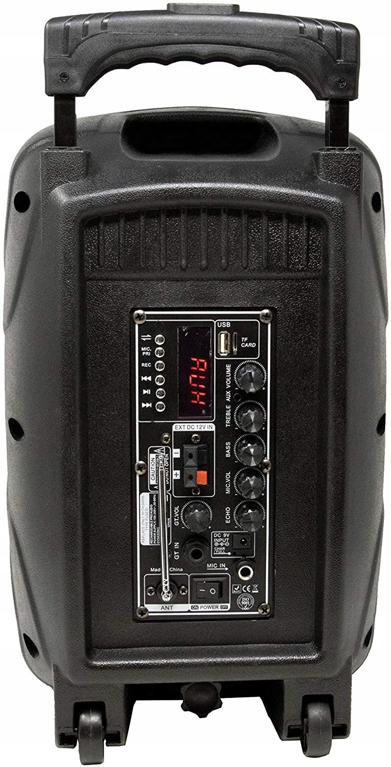 Głośnik przenośny Dynasonic Dynapro 8 czarny