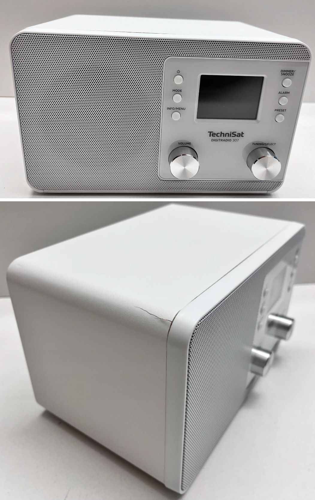 RADIO DAB+ FM TECHNISAT DIGITRADIO 307 BT Białe