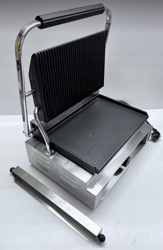 Składany grill elektryczny CASSELIN CGPRR srebrny 2200W ATRAKCYJNA CENA!