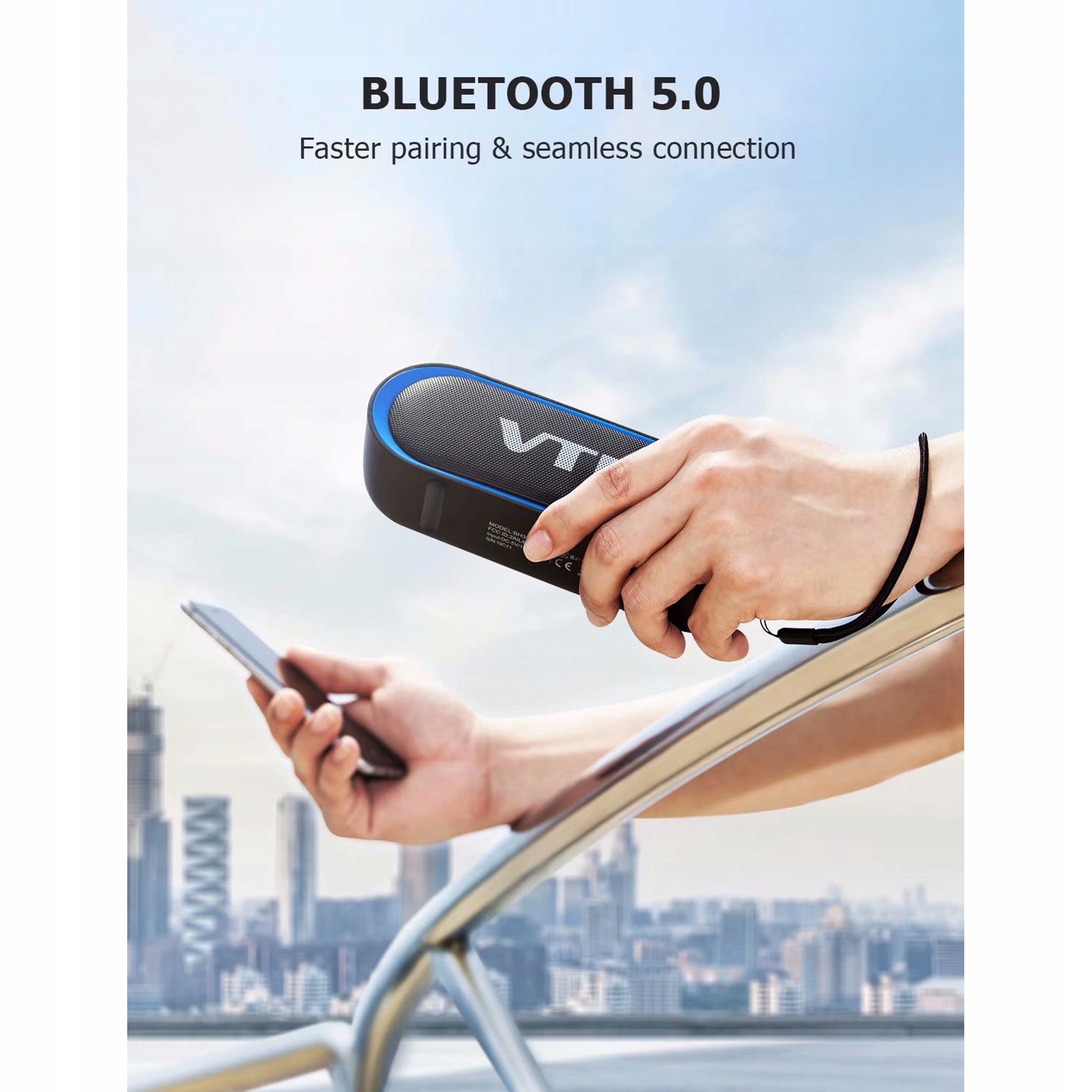 Głośnik przenośny VTIN R4 BH338A Bluetooth 5.0