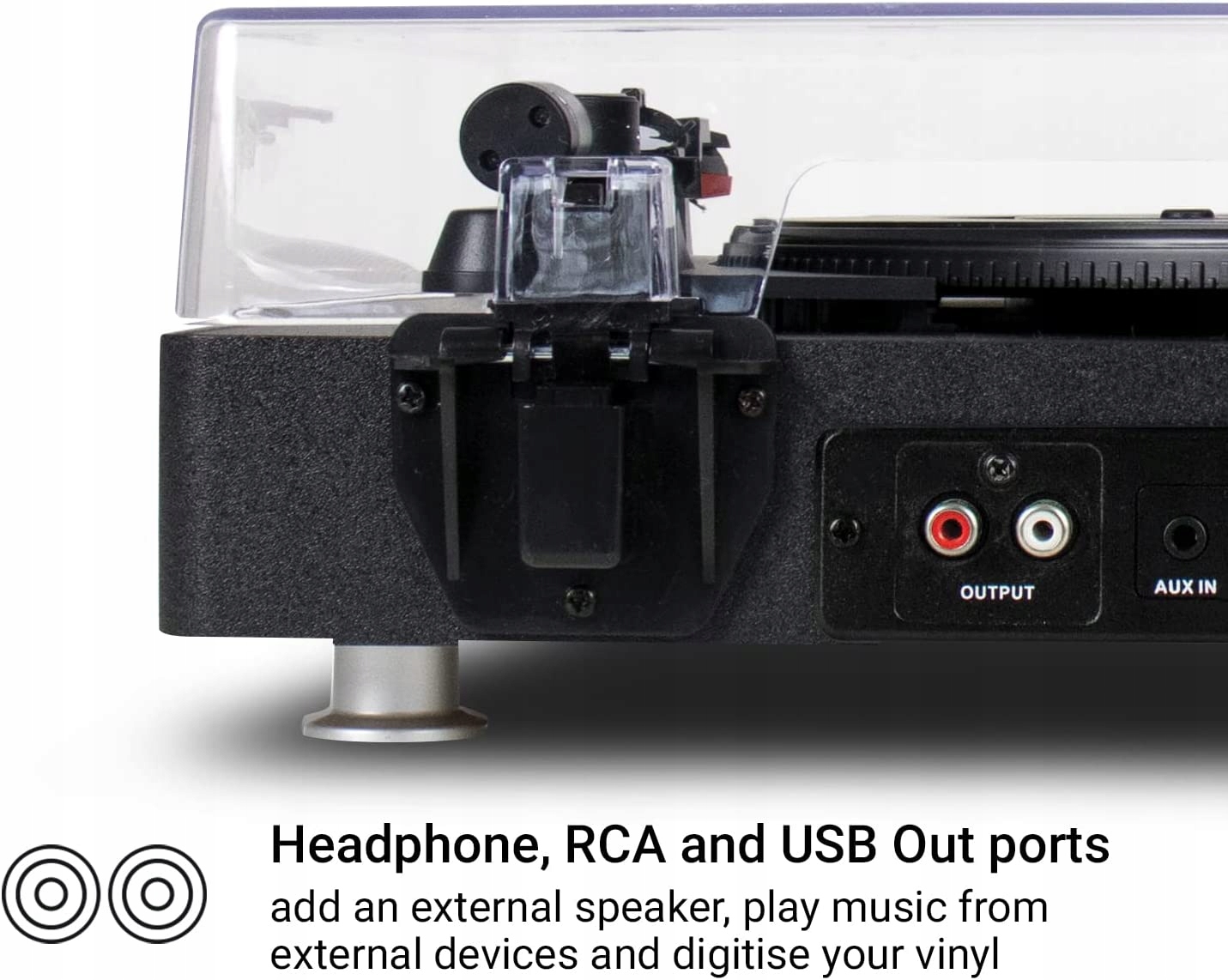 Gramofon Jam Spun Out Bluetooth 33-1/3/45/73 Aux