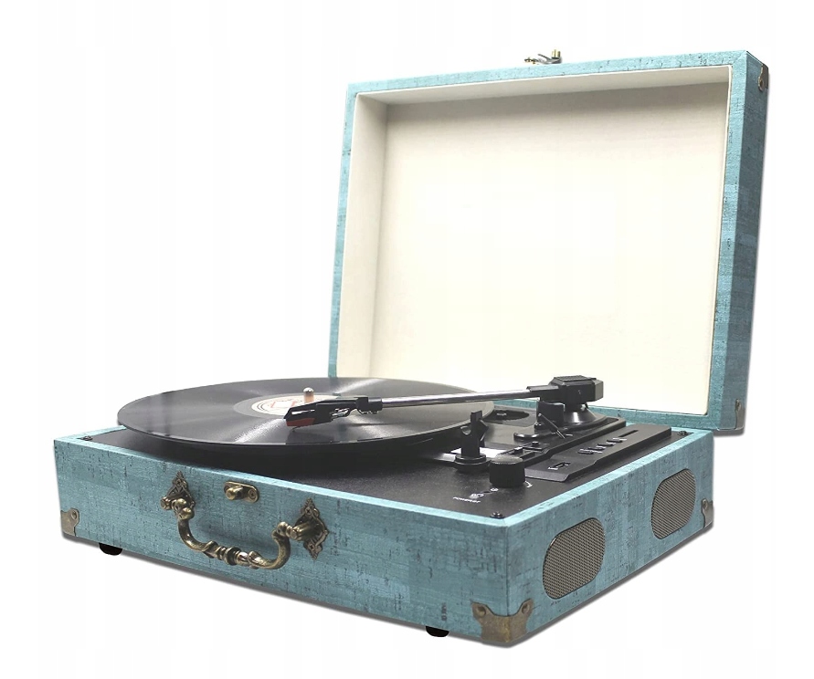 Gramofon walizkowy MERSOCO M433 odtwarzacz BLUTOOTH USB SD