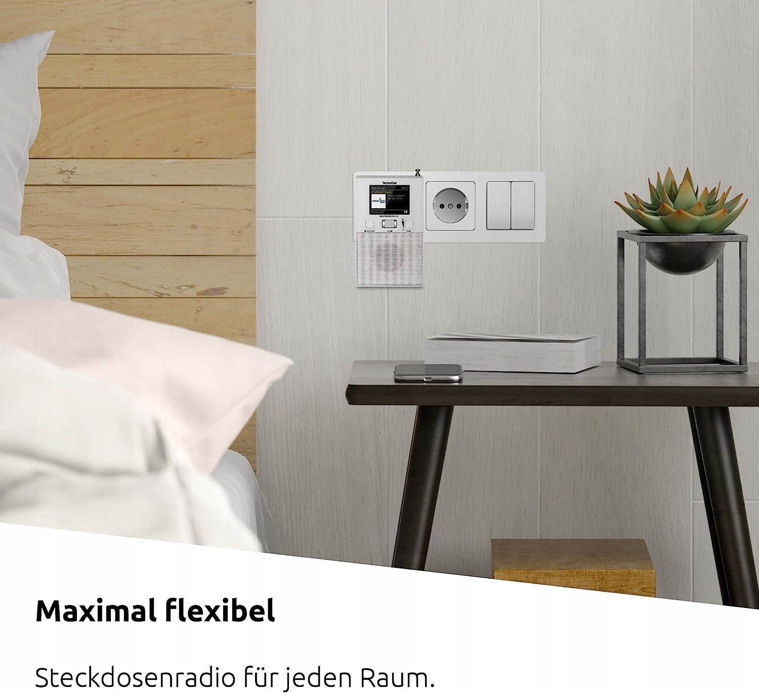 RADIO FM DAB+ BT TECHNISAT DIGITRADIO FLEX 2 BIAŁE