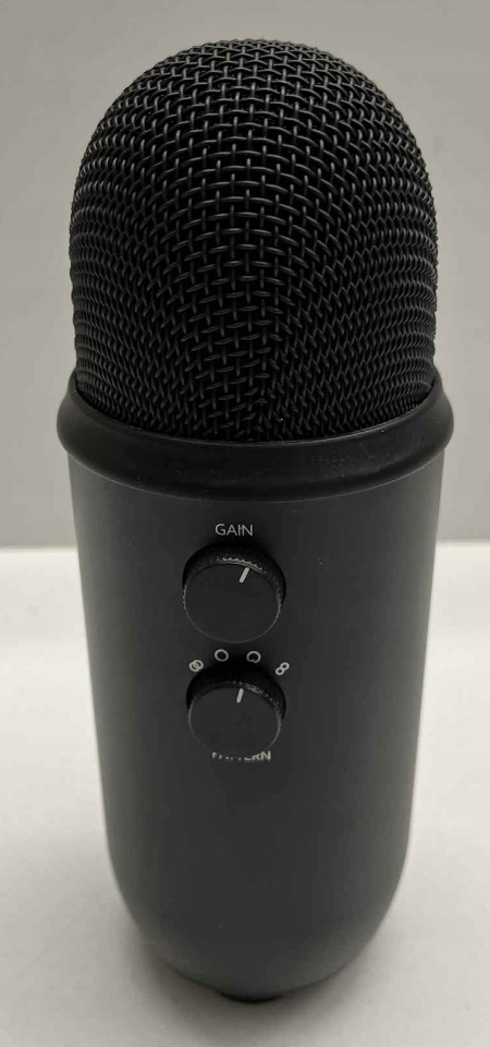 Mikrofon pojemnościowy PRZEWODOWY BLUE YETI USB CZARNY