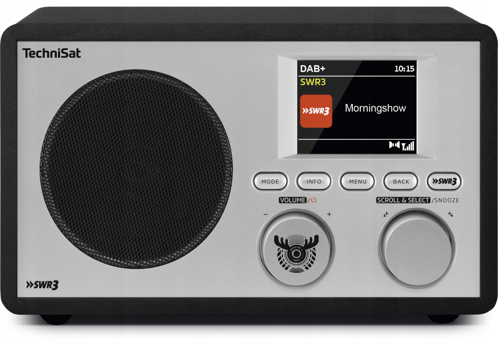 Radio sieciowe DAB+, FM, internetowe TechniSat Digitradio 303 SWR3 Edition