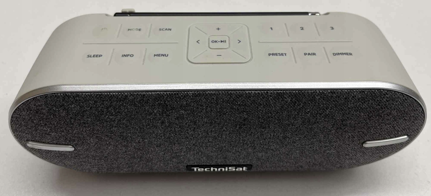 Radio sieciowo-bateryjne DAB+, FM TechniSat DigitRadio BT 2 Szary