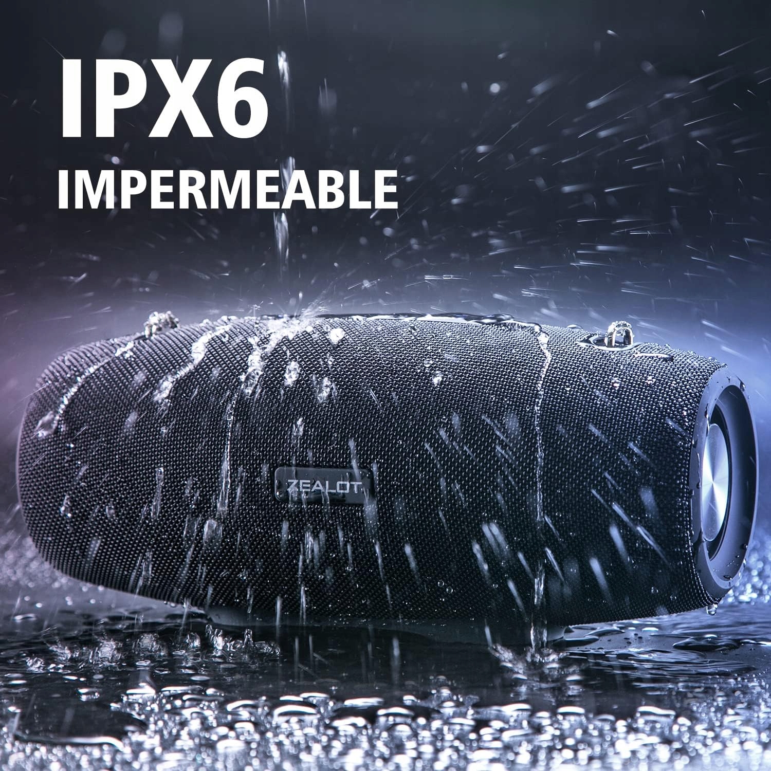 Głośnik bezprzewodowy Bluetooth ZEALOT S67 Przenośny Bluetooth Czarny HIT !