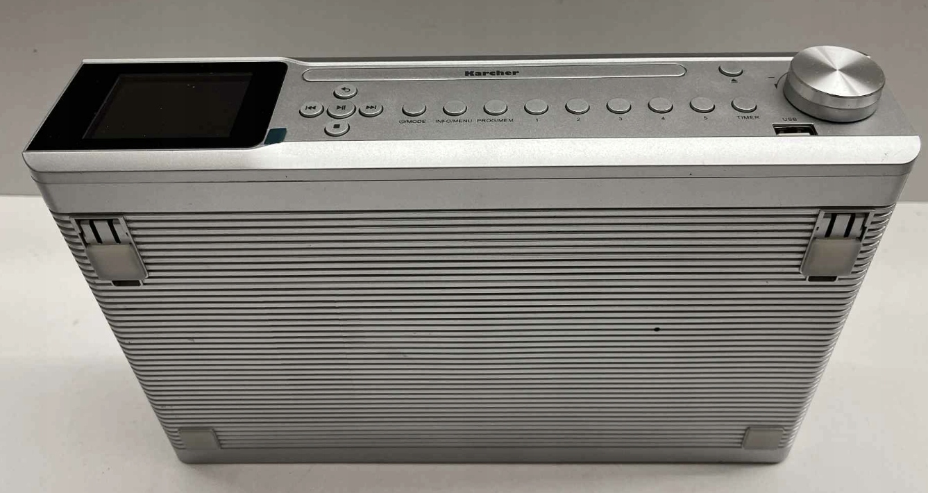 Radio Podszafkowe sieciowe DAB+, FM Karcher RA 2060D-S Srebrny