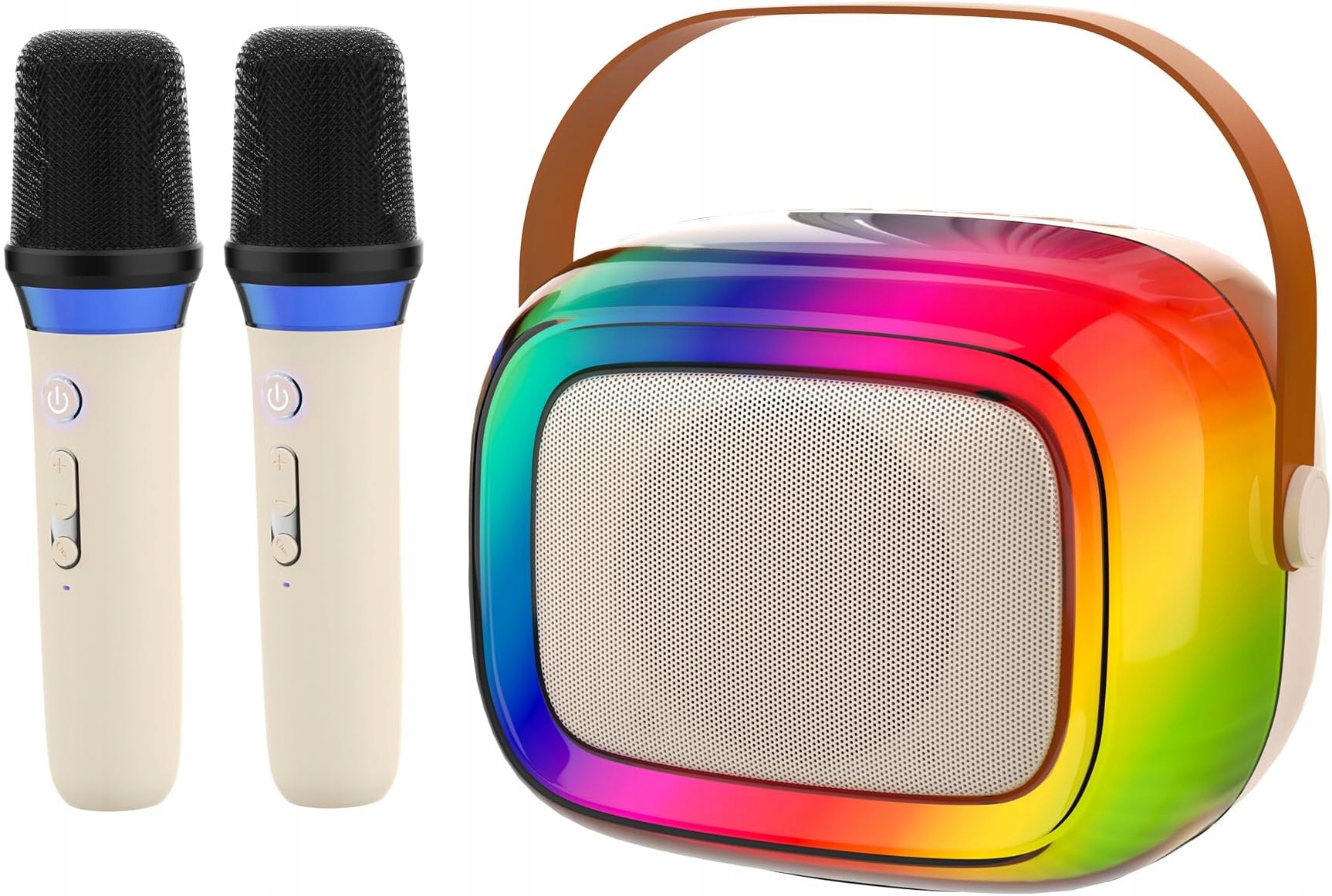 Karaoke GUYUCOM G1 przenośne głośnik karaoke Bluetooth + 2 Mikrofony HIT !