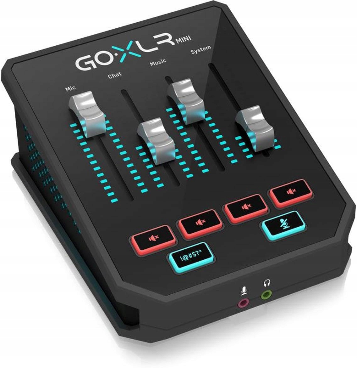 TC Helicon GoXLR MINI mikser do transmisji online z interfejsem USB/audio
