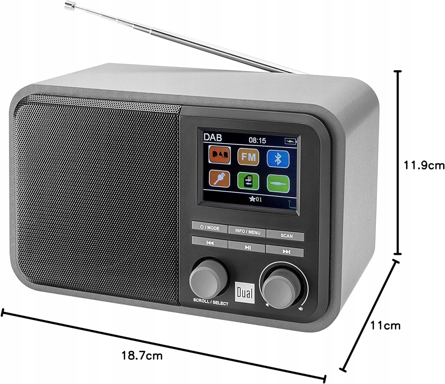 Radio sieciowe DAB+, FM Dual DAB 51