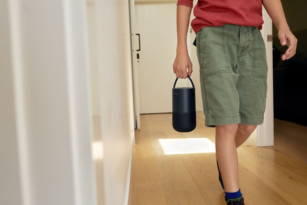 Głośnik przenośny Bluetooth Bose Portable Home Speaker Wi-Fi AirPlay Czarny