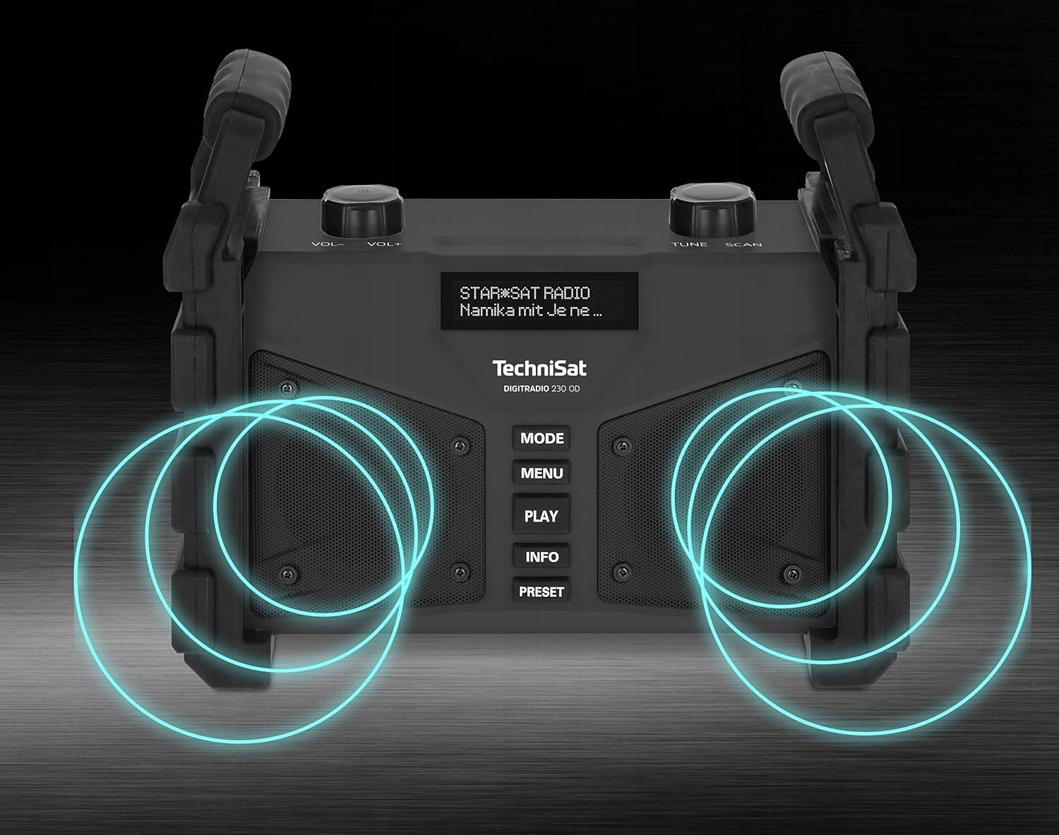 Radio sieciowo-bateryjne DAB+, FM TechniSat Digitradio 230 OD DAB+
