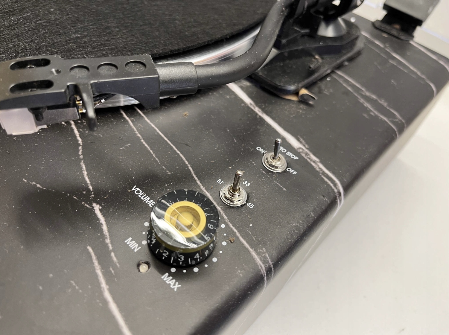 RETROLIFE GRAMOFON WINYLOWY Z GŁOŚNIKAMI, BLUETOOTH AUX, 33/45 OBR./MIN