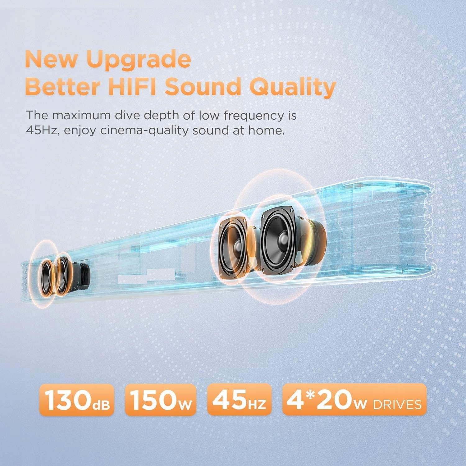 Soundbar Bomaker NJORD I 2.1 150 W Bluetooth Optical AUX, USB, czarny HIT !