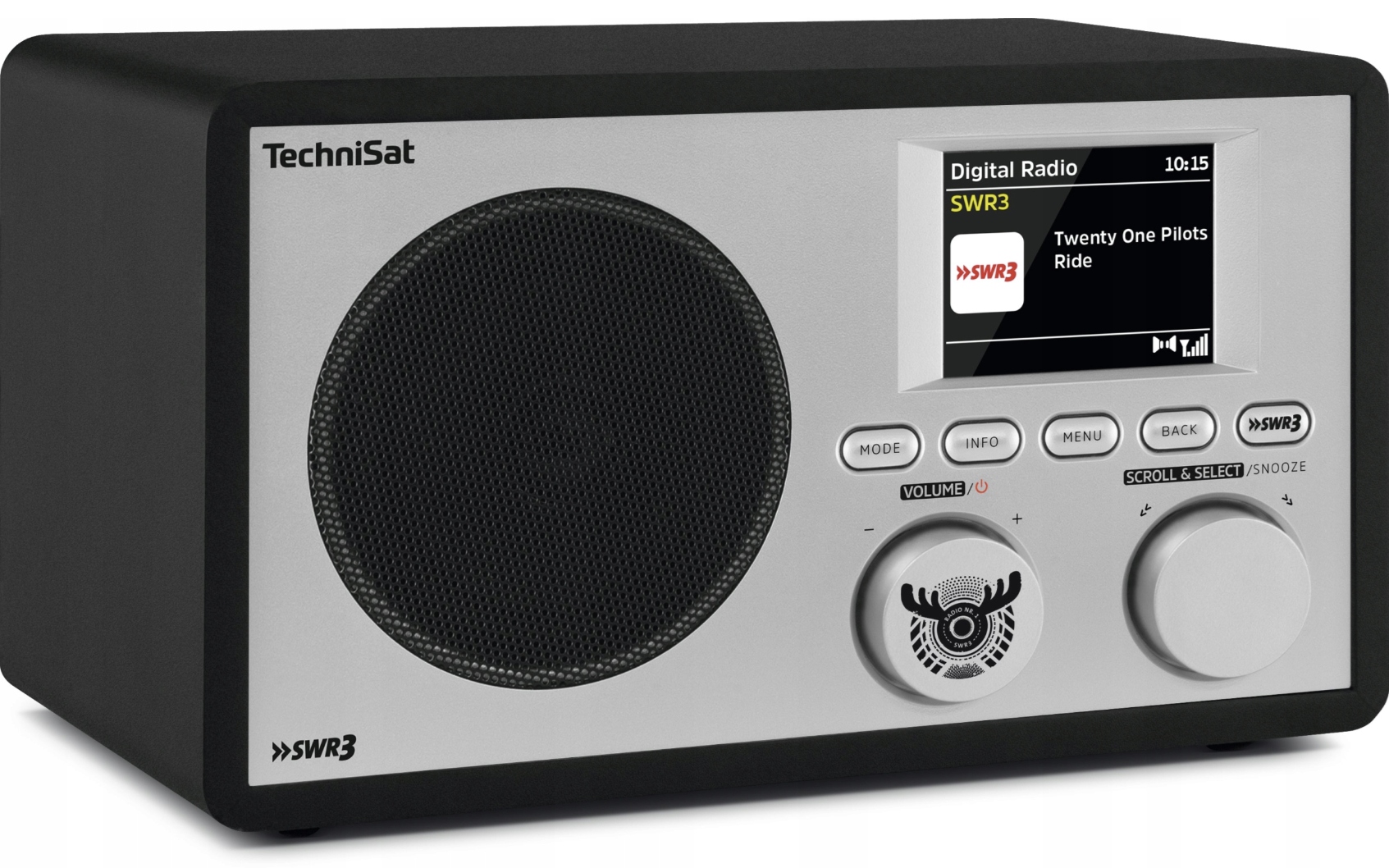 Radio sieciowe DAB+, FM, internetowe TechniSat Digitradio 303 SWR3 Edition