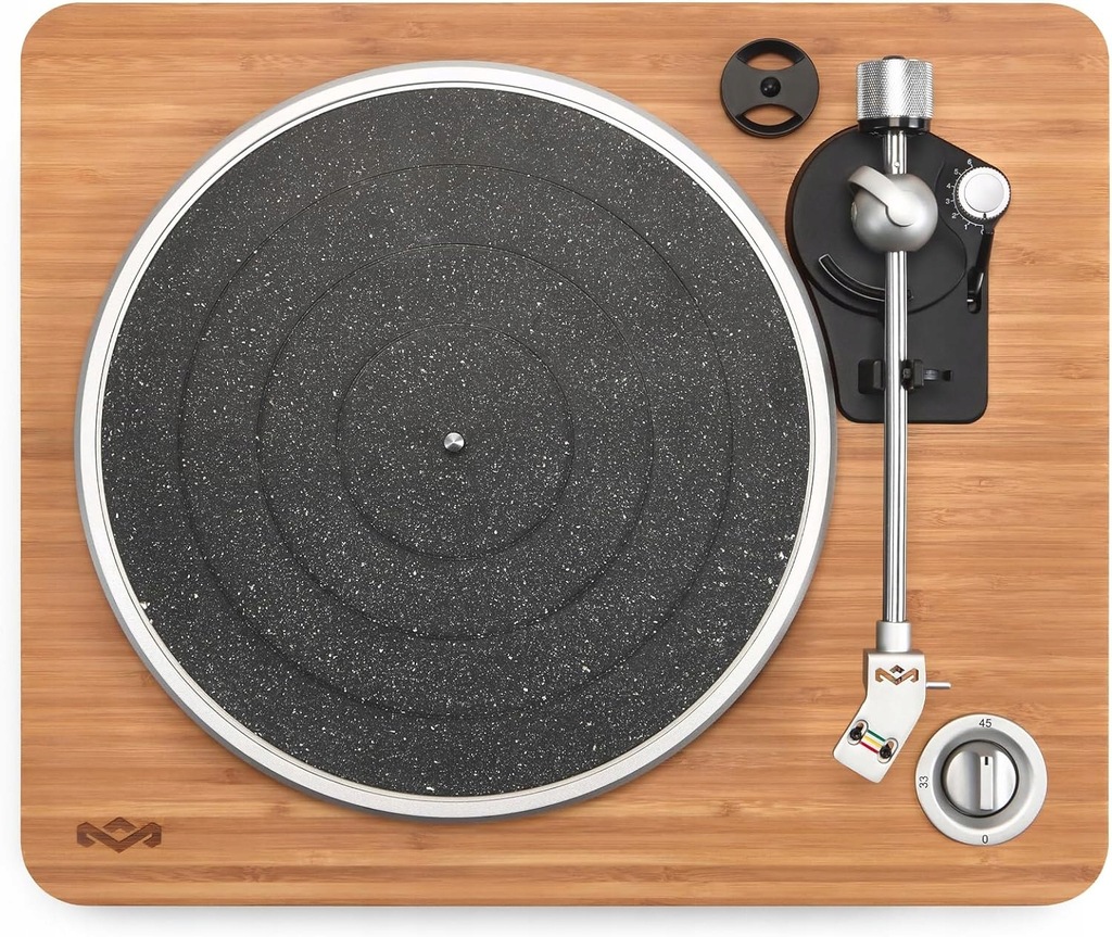 Gramofon House Of Marley Stir It Up Brązowy USB RCA 33-45 RPM, Anti-Skating