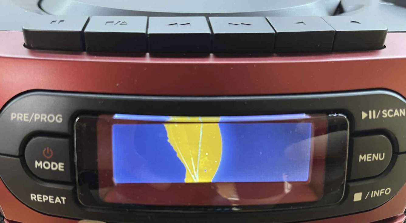 BOOMBOX RADIOODTWARZACZ AIWA BBTC-660DAB/RD DAB+ BLUETOOTH CD FM USB