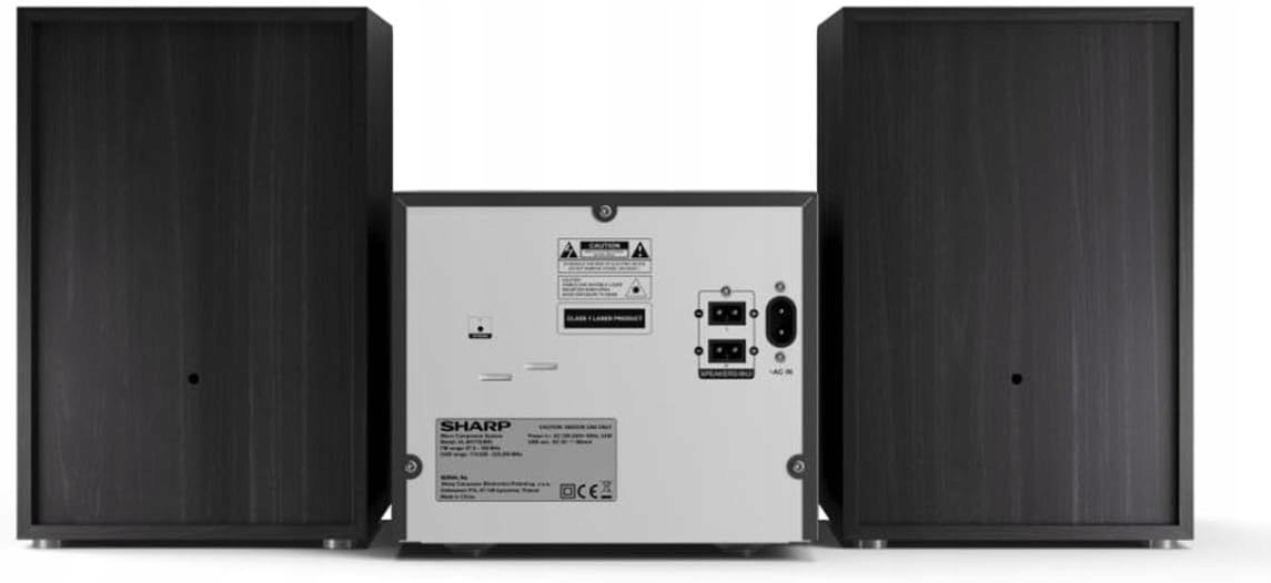 Wieża Sharp XL-B517DBK Bluetooth Radio FM DAB+ CD USB Czarny