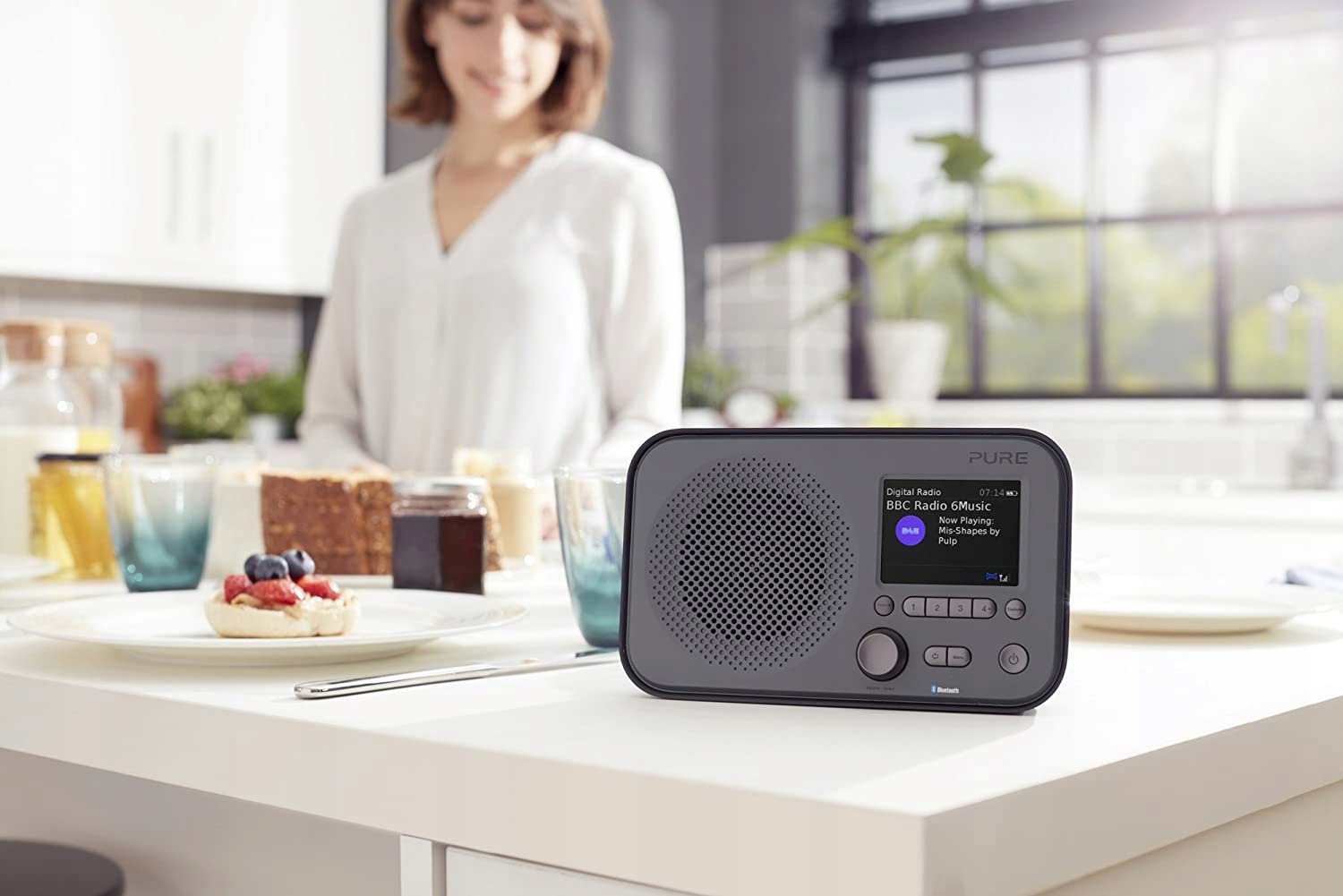 Radio sieciowe PURE Elan BT3 FM DAB+ Grafitowy HIT