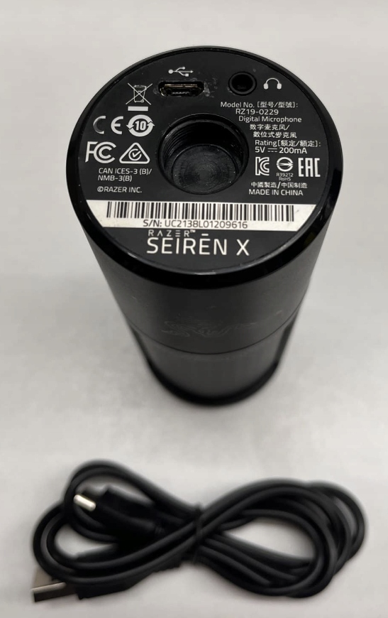 MIKROFON POJEMNOŚCIOWY DO KOMPUTERA USB RAZER SEIREN X STREAMING YOUTUBE