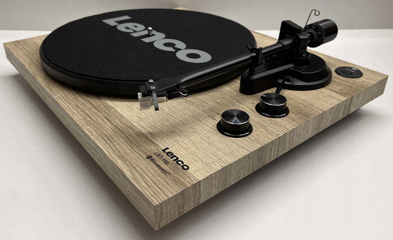 Gramofon Lenco LBT-188 AUX USB Bluetooth JAKOŚĆ IGŁA AUDIO-TECHNICA